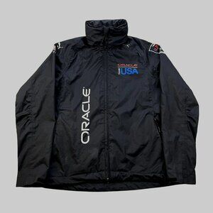 Oracle Womens Puma Americas Cup Team USA Defender Zip Windbreaker Jacket Sz S